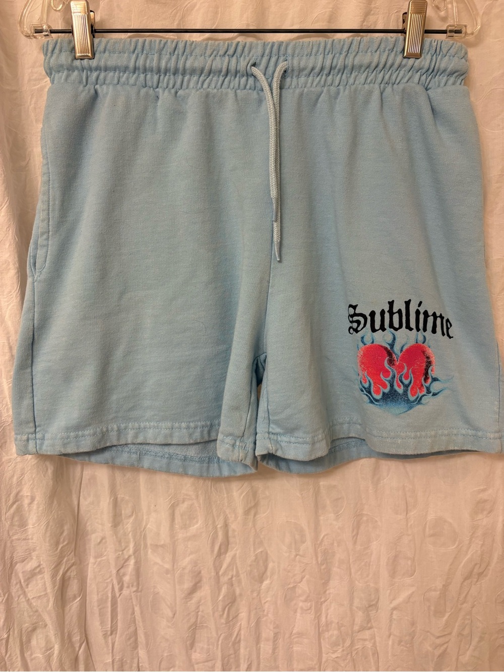 Sublime sweat shorts . Size large.